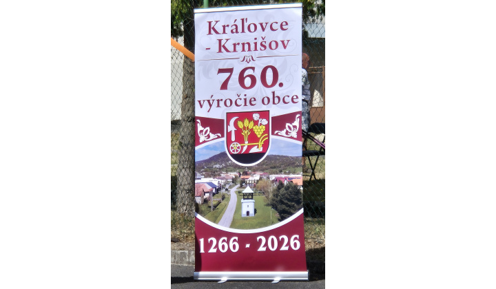 760. výročie obce Kráľovce-Krnišov