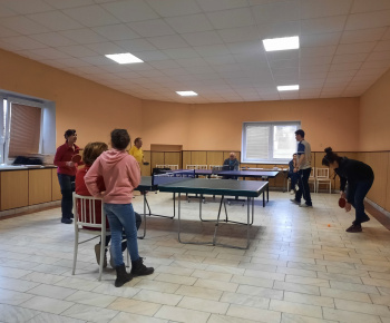 Stolnotenisový turnaj Kráľovce-Krnišov kultúrny dom 2023