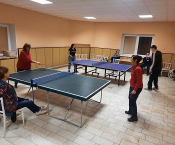 Stolnotenisový turnaj Kráľovce-Krnišov kultúrny dom 2023