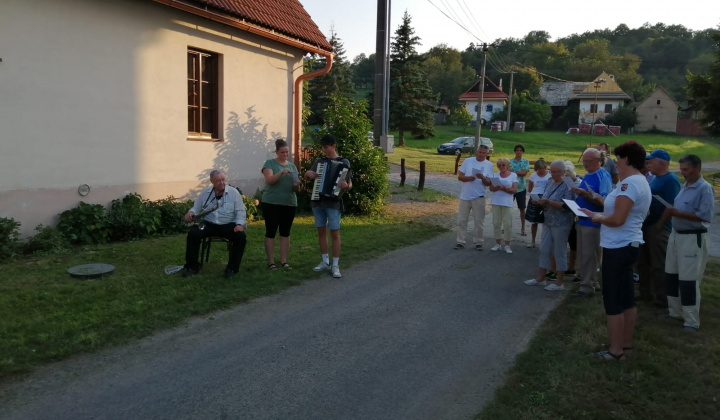 Pálenie vatry SNP 26. 8. 2023