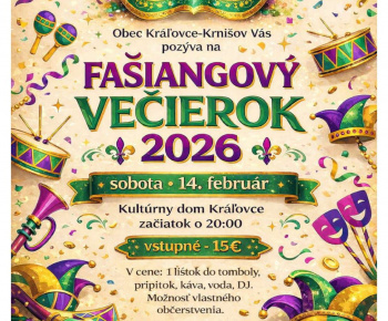 Aktuality / FAŠIANGOVÝ VEČIEROK - foto