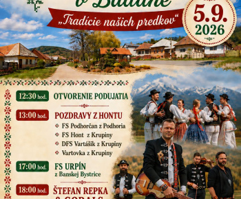 Aktuality / PODSITNIANSKE DNI HOJNOSTI V BAĎANE - foto