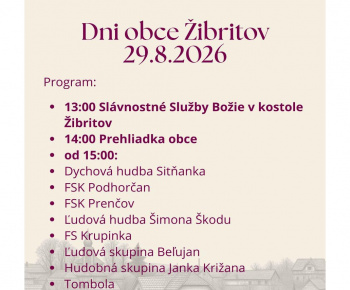 Aktuality / Dni obce ŽIBRITOV - foto
