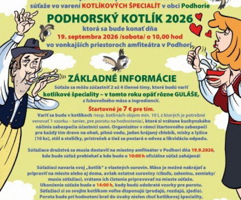 Aktuality / PODHORSKÝ KOTLÍK - foto