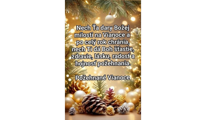 Krásne sviatky vianočné 