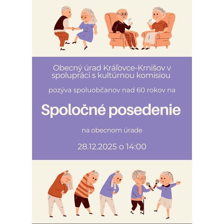 Milí spoluobčania srdečne Vás pozývame