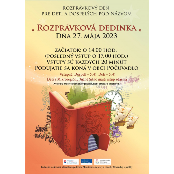 Rozprávková dedinka na POČÚVADLE 27. 5. 2023